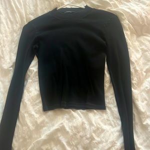 brandy melville black long sleeve